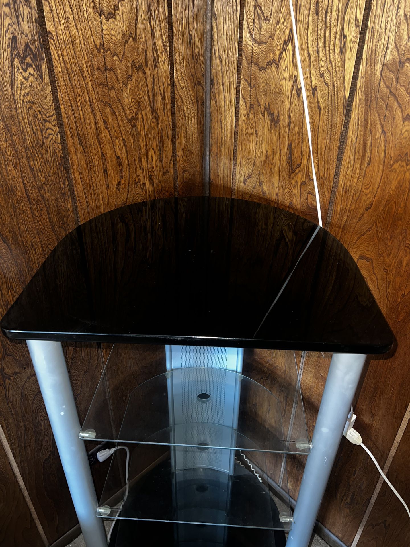 Media Stand with Tempered Glass - photo 2