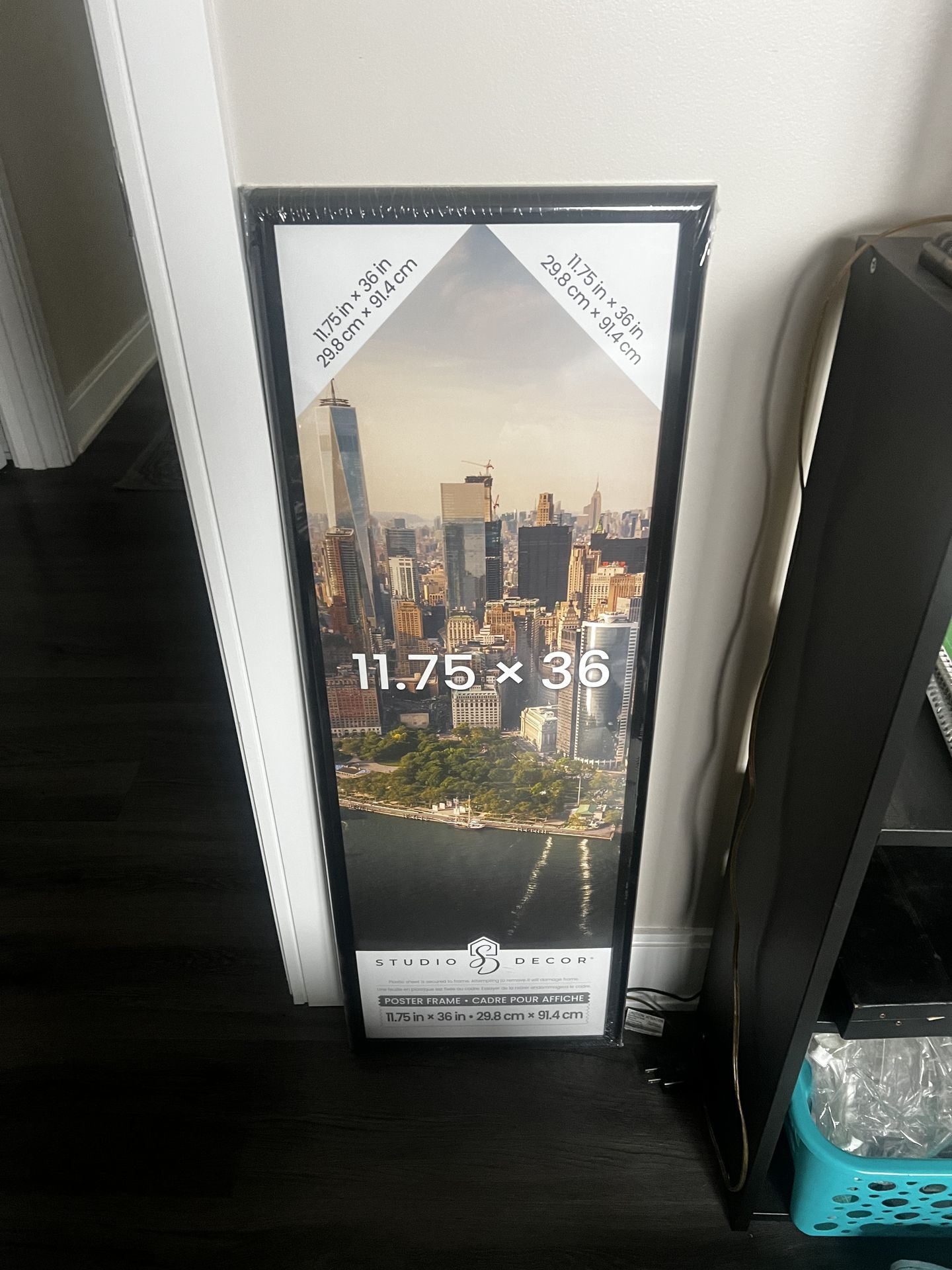 New Studio Decor Poster Frame 11.75 x 36