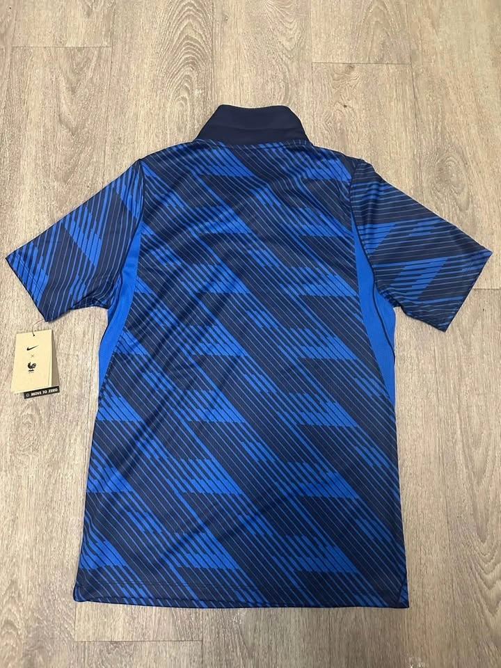 France Nike Blue Soccer Jersey (Men's Small) - photo 2