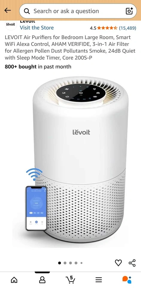 Levoit 200s air purifier - photo 4