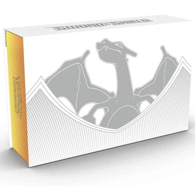 Pokemon Sword and Shield - CHARIZARD - Empty Box
