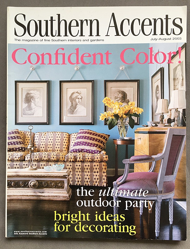 Southern Accents Magazine July/August 2003