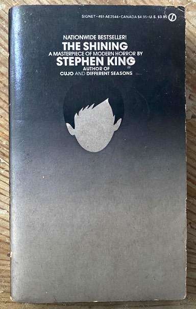 The Shining by Stephen King Mass Market Paperback First Printing