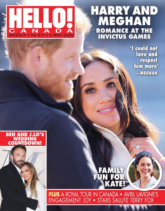 Hello Canada Magazines Princess Diana Prince Harry Meghan Markle - photo 3