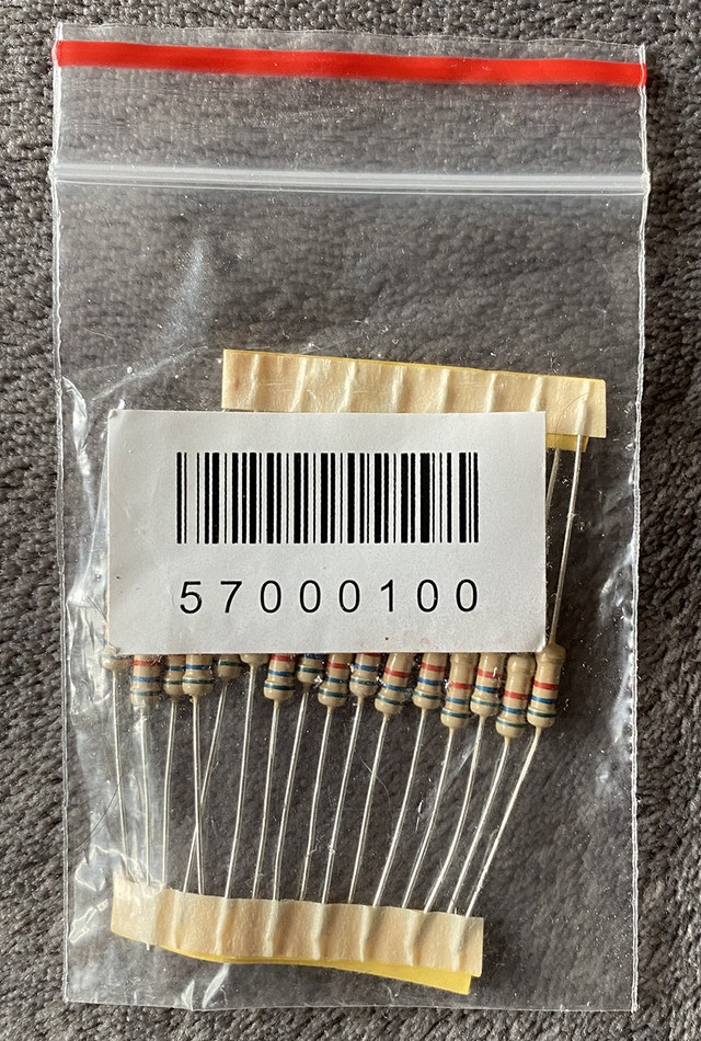 DSC Neo Resistor for Zone Expander Module, 16 pcs