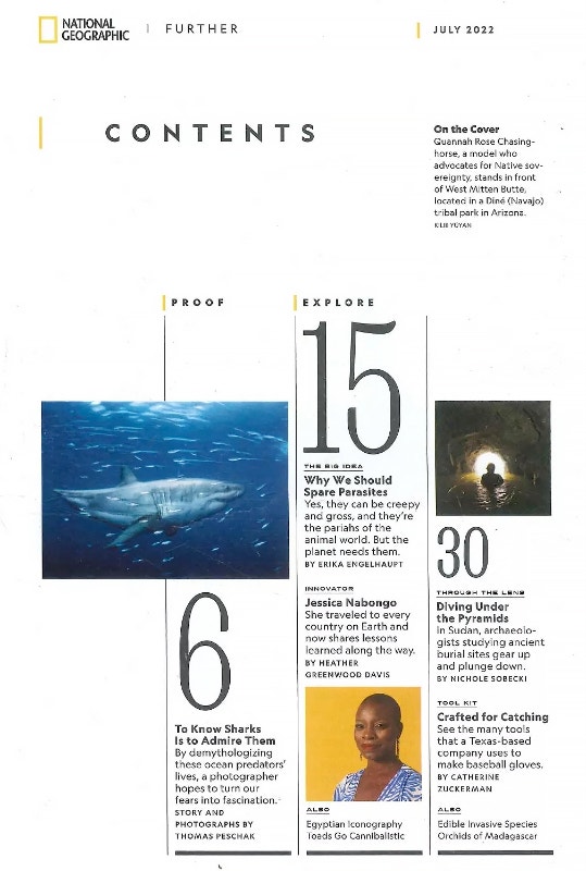 National Geographic Magazine: Native Nations Land July 2022 - photo 2