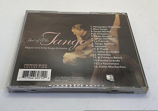Best of the Tango Miguel Ortiz & Orchestra 1998 CD - photo 2