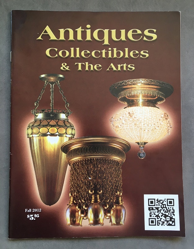 Antiques Collectibles & The Arts Canadian Magazine Fall 2012