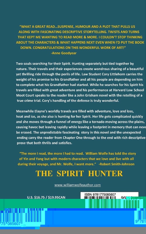 The Spirit Hunter, paperback by William Wolfe, 2017 - photo 2