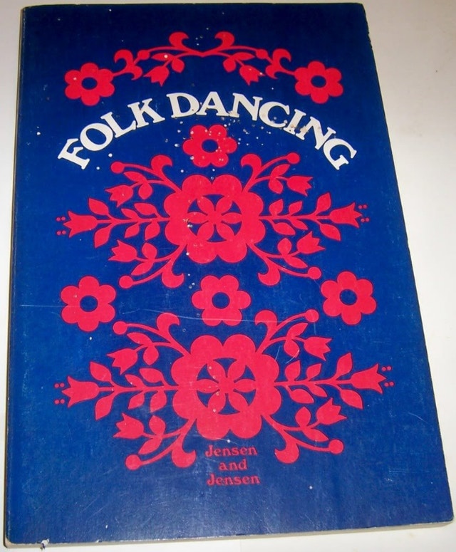 Folk Dancing, paperback by Mary Bee Jensen 1973