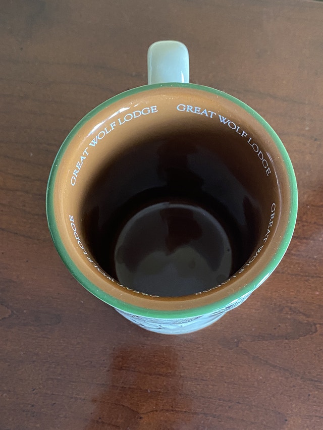 Great Wolf Lodge Coffee Mug Canada Wildlife Animals 5" NEW - photo 4