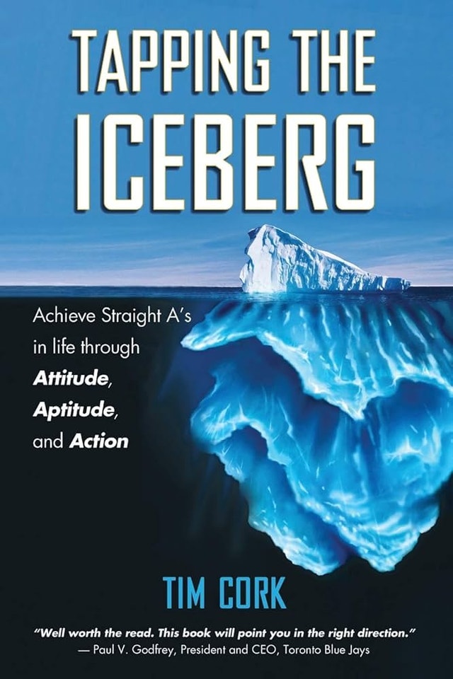 Tapping the Iceberg paperback by Tim Cork 2007 ***Signed Book