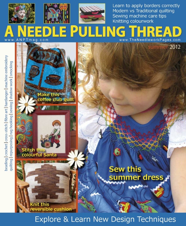 A Needle Pulling Thread Magazine Summer 2012 Crochet Cross Knit