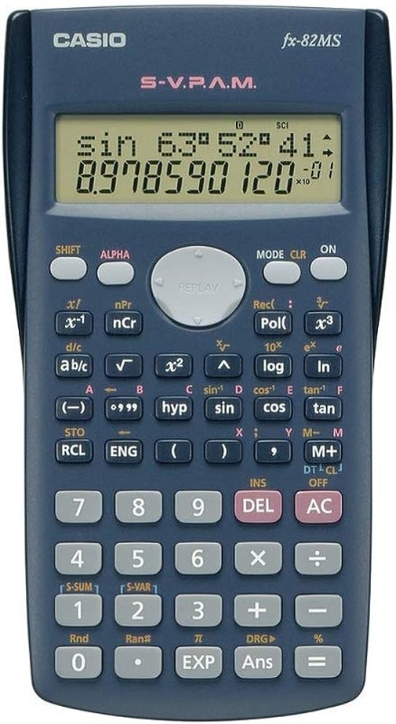 Casio FX-82MS 2-Line Display Scientific Calculator