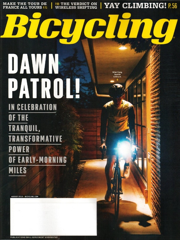5 Bicycling Magazine Past issues 2016-2017