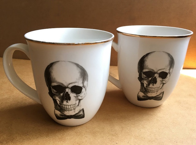 2 Ciroa Wicked Porcelain Coffee Tea Mugs