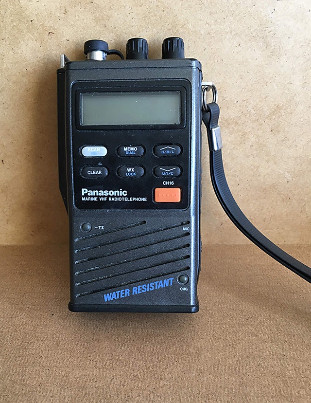 Panasonic KX-G1500 Handheld Marine VHF Radiotelephone for Parts
