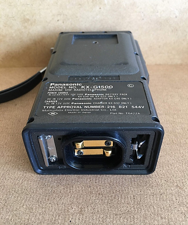 Panasonic KX-G1500 Handheld Marine VHF Radiotelephone for Parts - photo 3