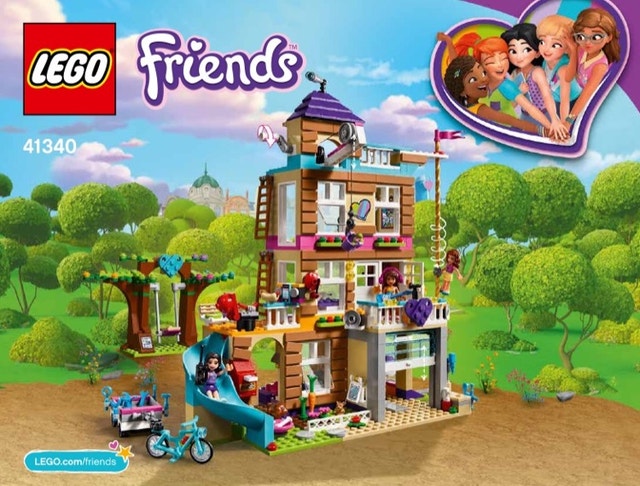 Lego Friends 41340 Friendship House Instruction Booklet Only