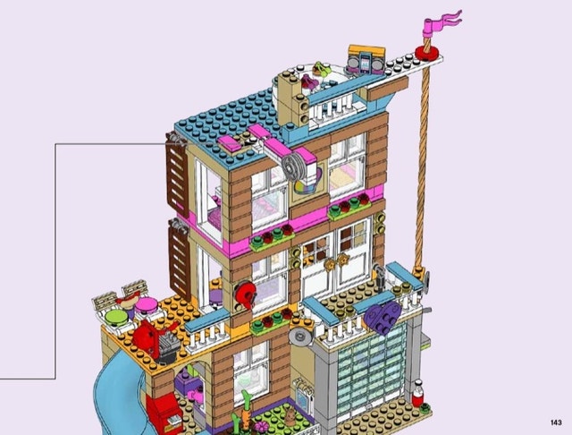 Lego Friends 41340 Friendship House Instruction Booklet Only - photo 3