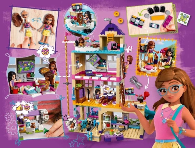 Lego Friends 41340 Friendship House Instruction Booklet Only - photo 4