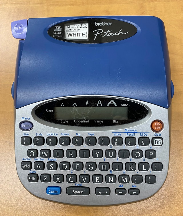 Brother P-Touch PT-1750 Label Maker