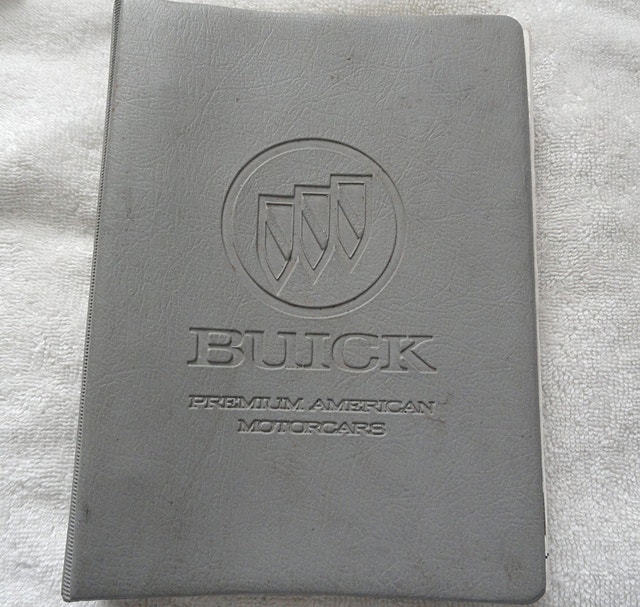 1989 Buick Electra Park Avenue Owner's Manual