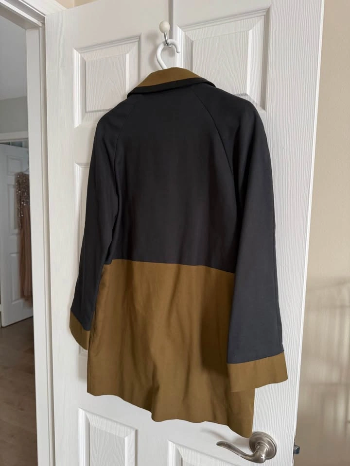 French Connection Color Block Coat Size 8 - photo 5