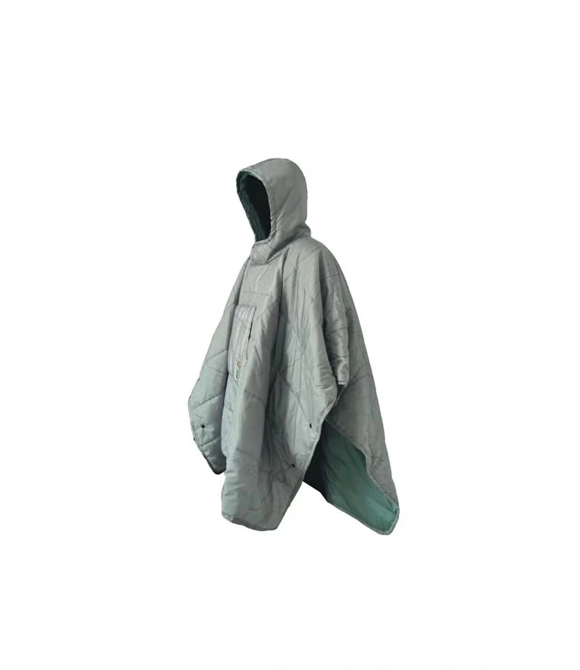 Woods Insulated Reversible Camping Poncho - One Size