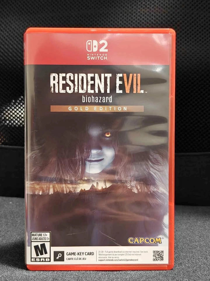 Resident Evil 7 Nintendo Switch 2 (mint condition)