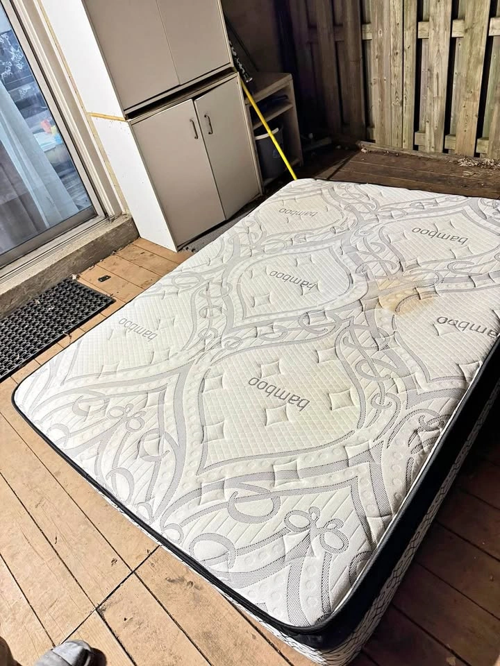 Mattress with box