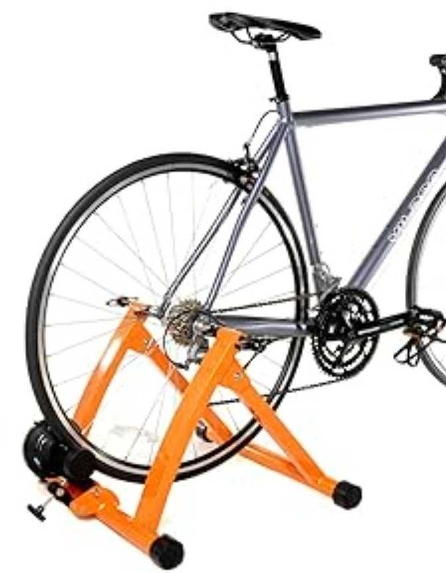 Magnetic Resistance Cycling Bicycle Trainer