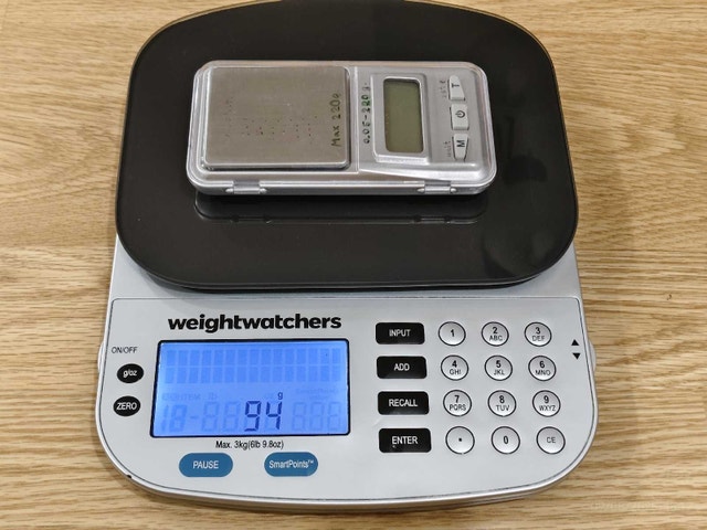 Weight Watchers Digital Scale - Calories Calculation