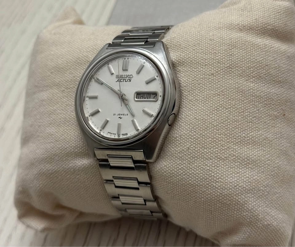 Seiko Actus Automatic Men’s Watch - White Dial (7019) - photo 3
