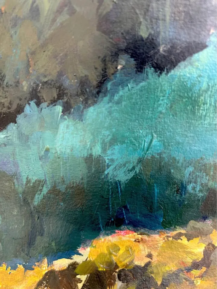 Night Fishing Original Acrylic Painting image indicator(5)