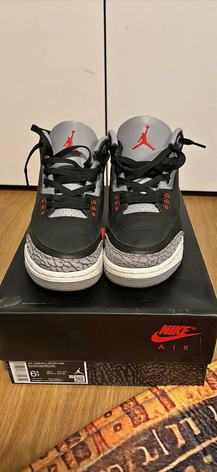 Jordan 3s Black Cement