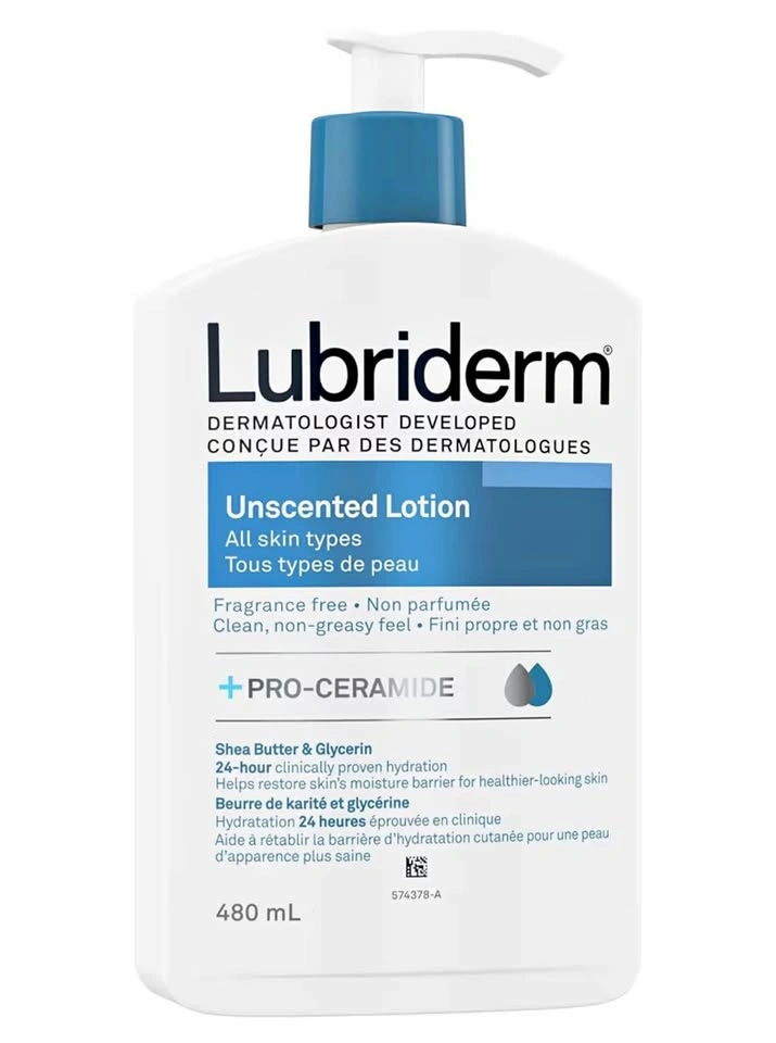 Lubriderm Lotion – Face & Body Moisturizer | Brand New (480ml)