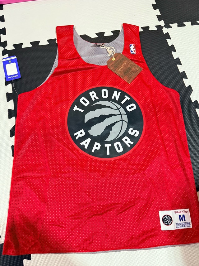 Toronto Raptors Reversible Mesh Tank - Size Medium