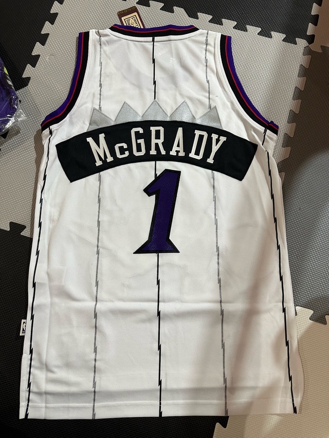 NWT Tracy McGrady Raptors "Dino" Jersey - Adidas Hardwood Classi - photo 2