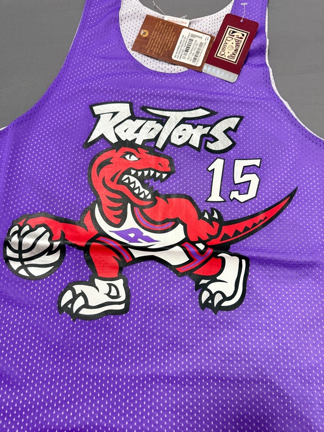 NEW Vince Carter Raptors Reversible Mesh Tank - Small - photo 3