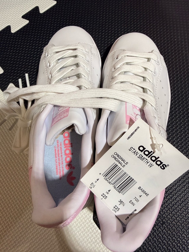 NEW Adidas Stan Smith W - White/Pink - Women’s Size 5.5 - photo 4
