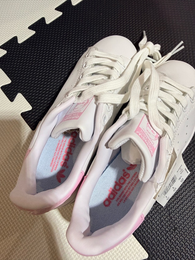NEW Adidas Stan Smith W - White/Pink - Women’s Size 5.5 - photo 5