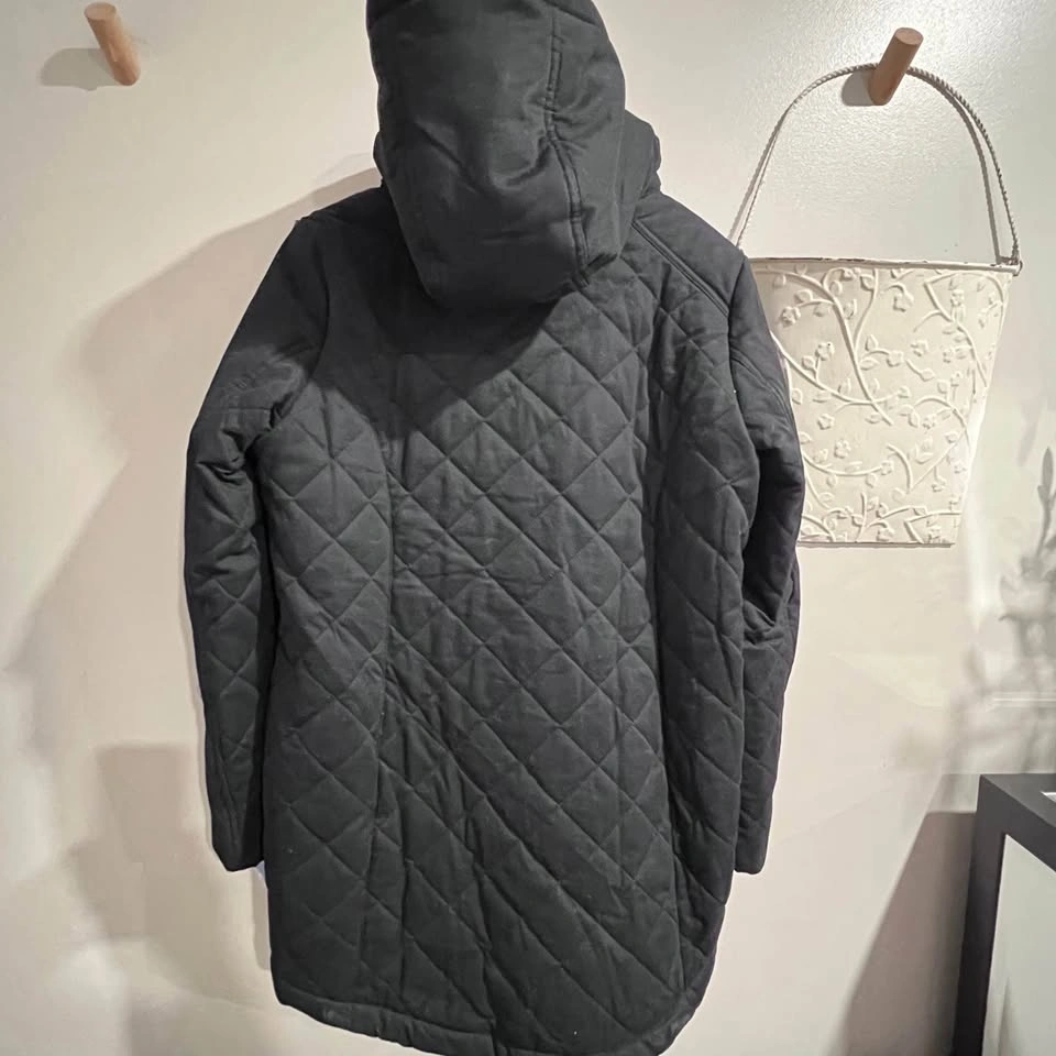 NWT Hunter Women's Field Jacket, Black Diamond Quilted Coat L - photo 5