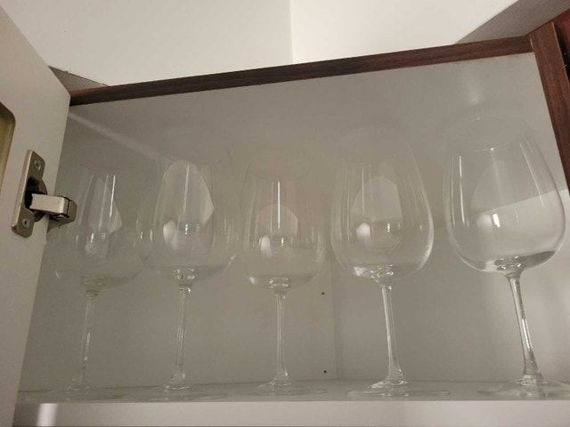 Large Wine Glasses - $5 Each