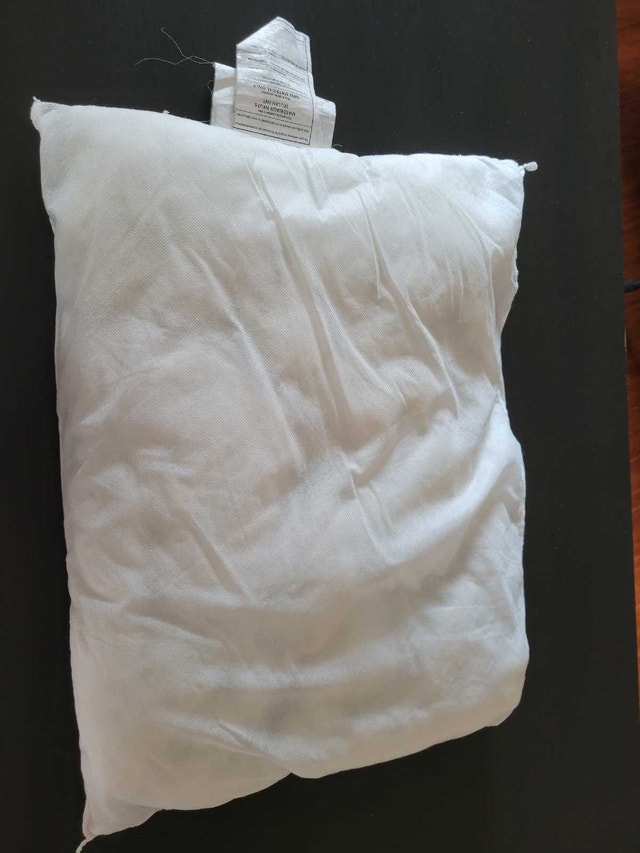 2 for $3 Ikea slan pillow