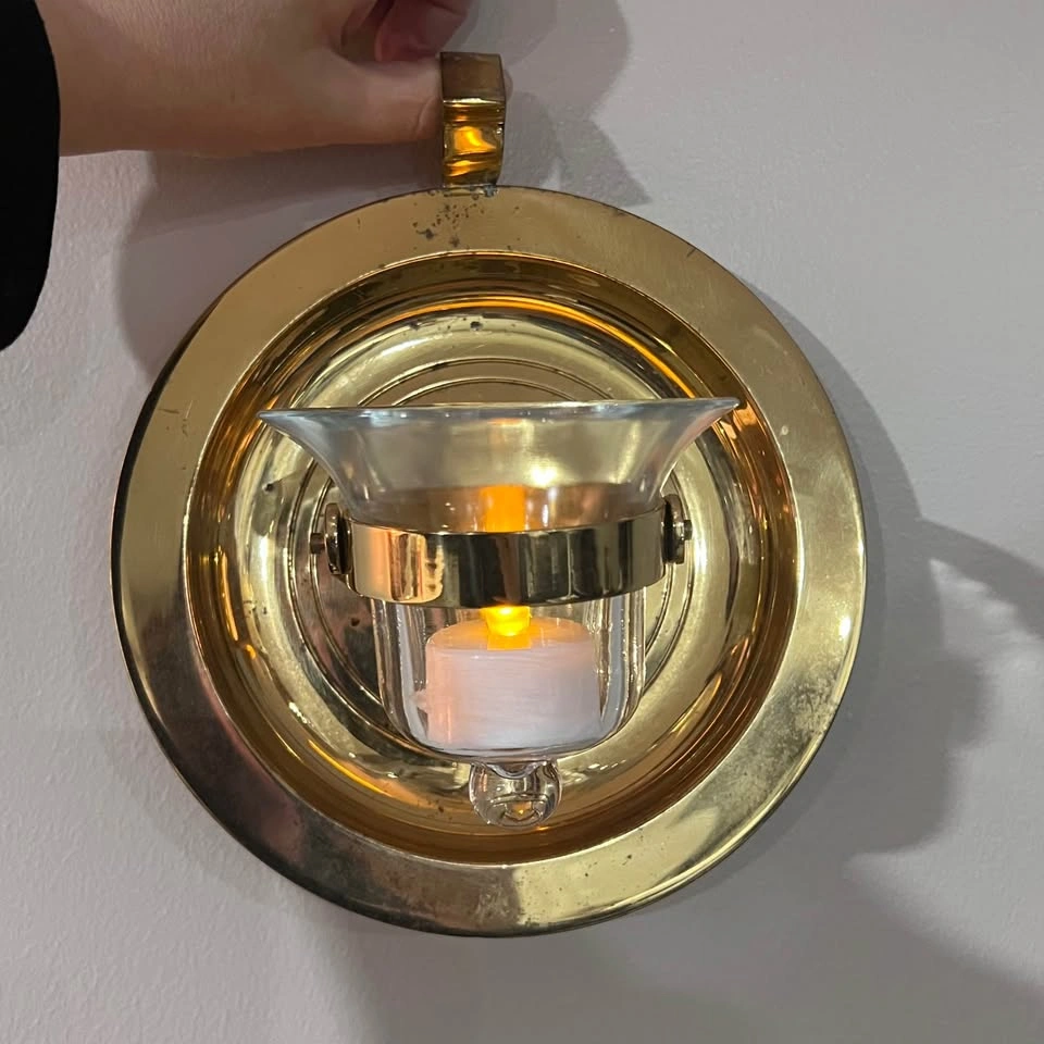 Vintage Brass Nautical Partylite Candle Holder - photo 2