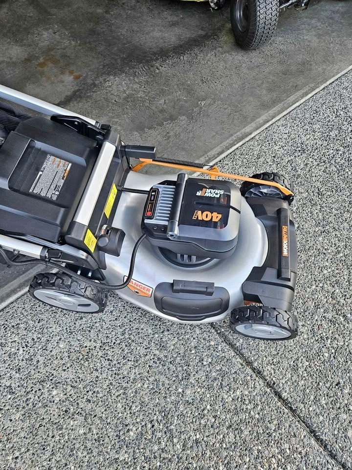 New Worx Nitro 21" Self Propelled Lawnmower