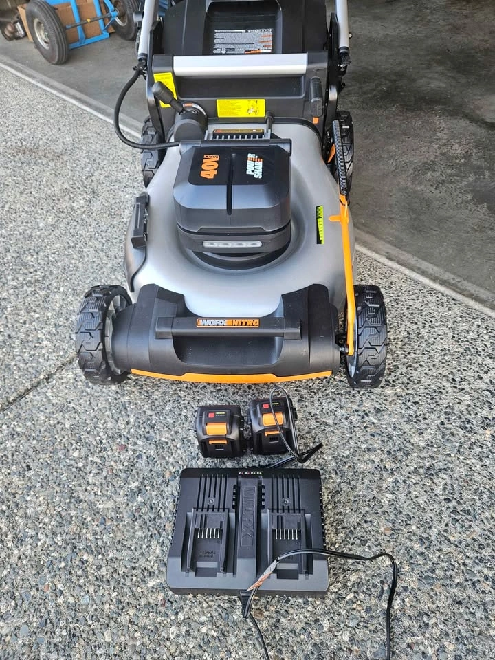 New Worx Nitro 21" Self Propelled Lawnmower - photo 2