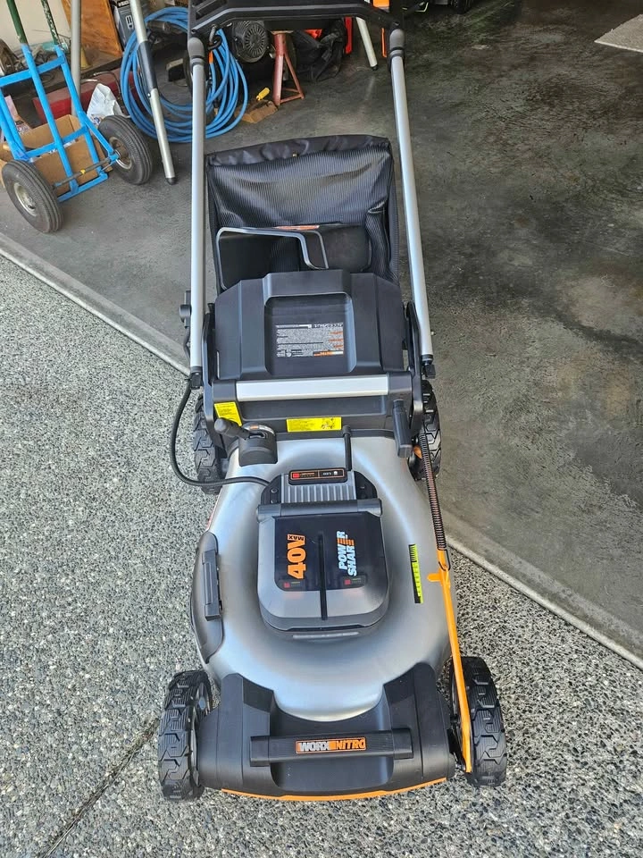 New Worx Nitro 21" Self Propelled Lawnmower - photo 3