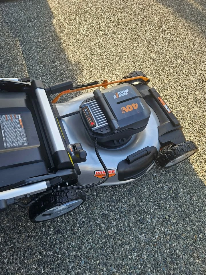 New Worx Nitro 21" Self Propelled Lawnmower - photo 5